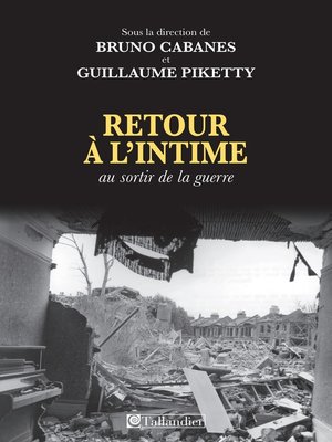 cover image of Retour à l'intime au sortir de la guerre